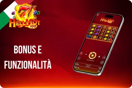 Panoramica delle funzionalità di Hell Hot 100 Slot con 100 linee e gameplay semplice per i giocatori italiani