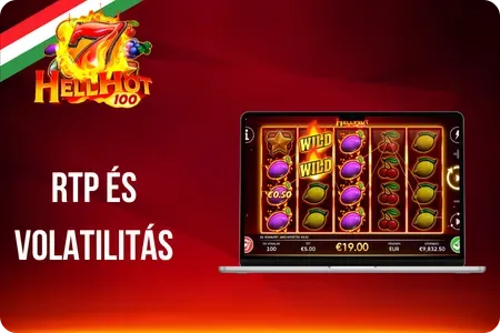 Hell Hot 100 nyerőgép 95,75%-os RTP és volatilitási áttekintés magyar játékosok számára