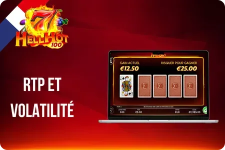 Aperçu du RTP de 95,75 % et de la volatilité de Hell Hot 100 Slot pour les joueurs français